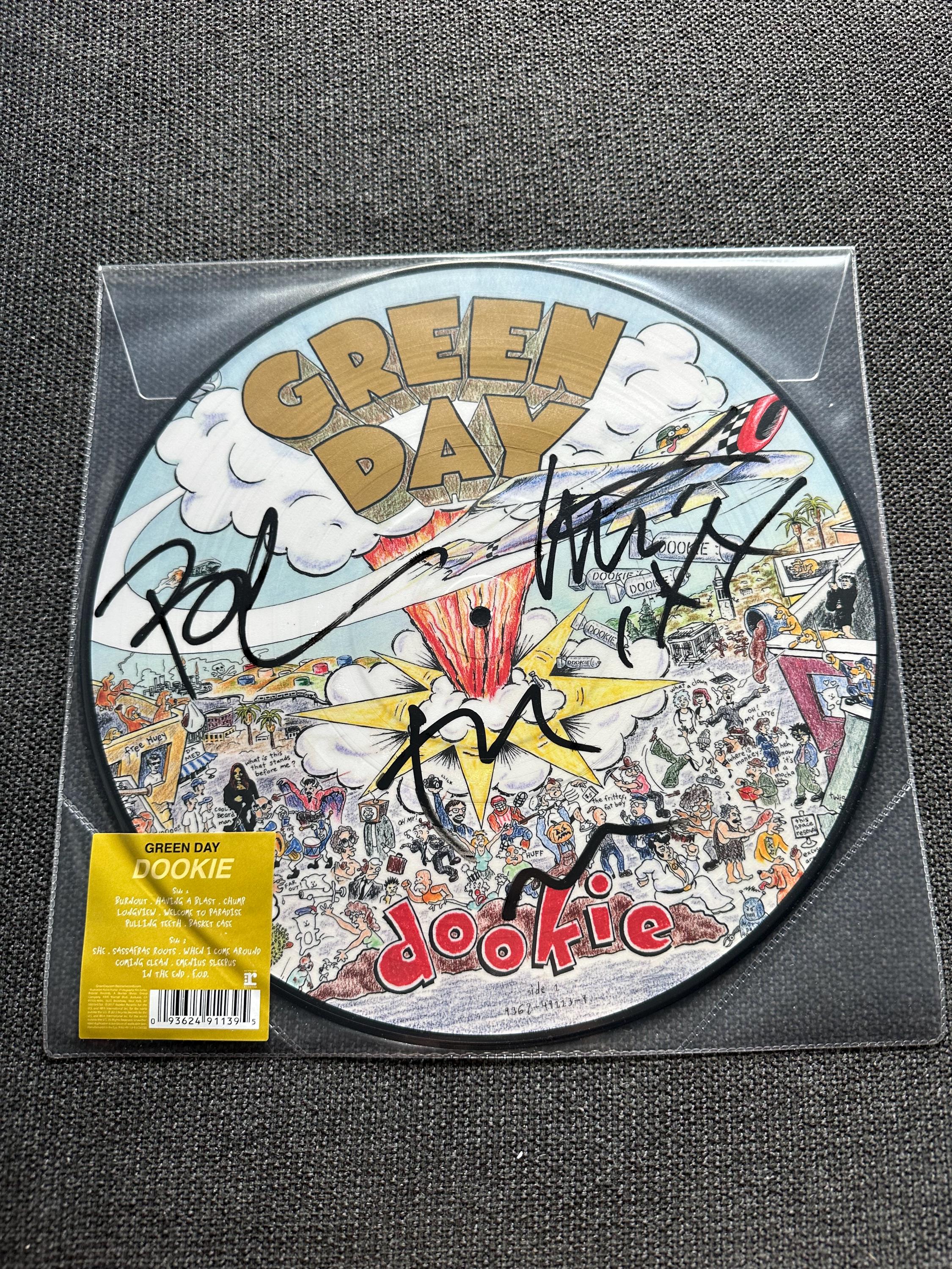 Green Day Dookie Signed - Etsy