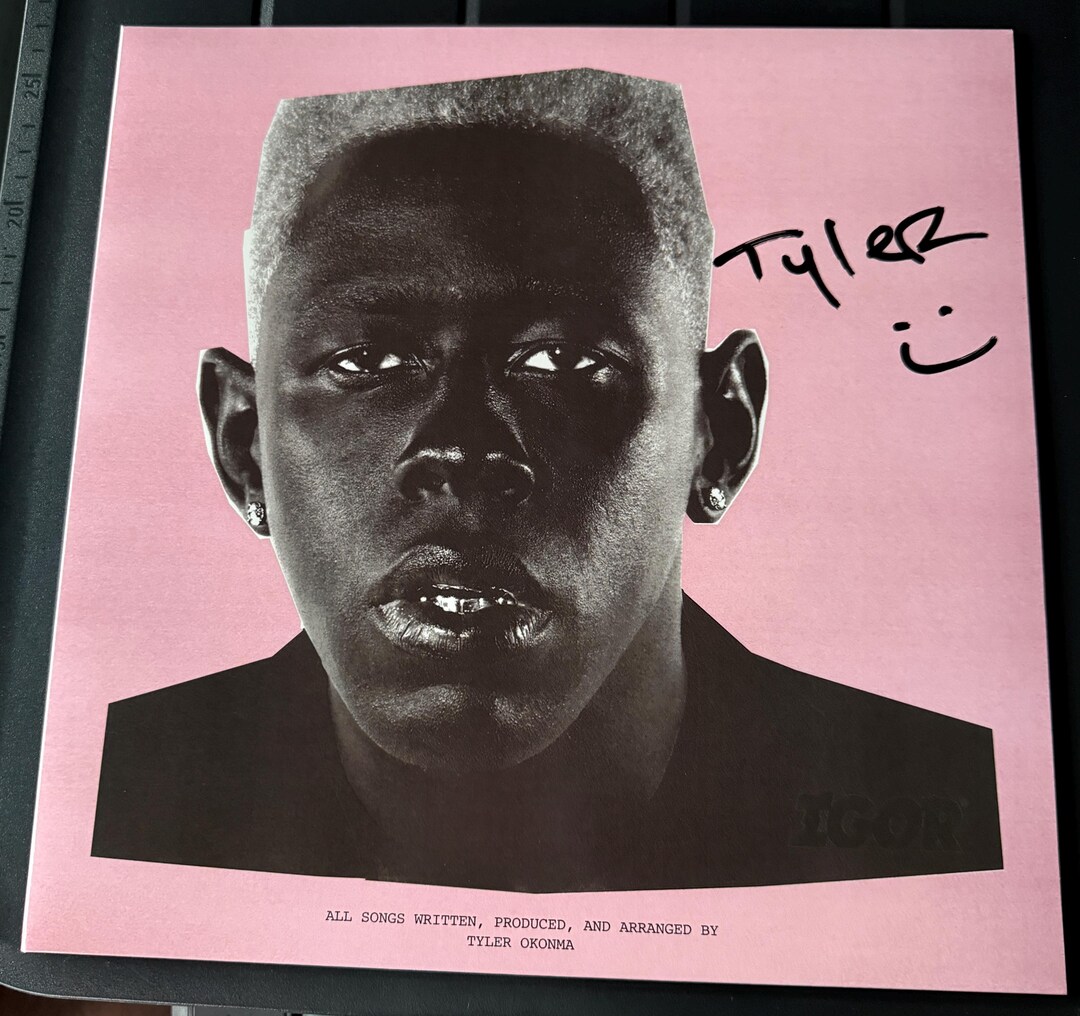Tyler The Creator タイラーザクリエイター　直筆サイン タイラー・ザ・クリエイター IGOR、タイラー・ザ・クリエイター