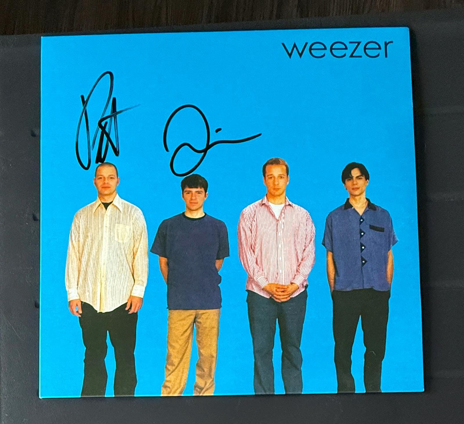 ウィーザー - ブルーアルバム ビニールレコード、パトリック