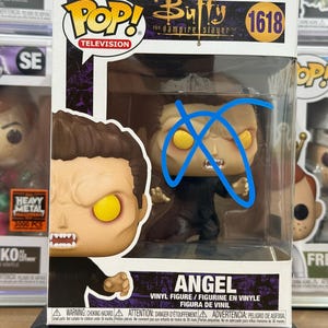 Signed Angel Funko Pop! #1618 - Buffy The Vampire Slayer - David Boreanaz Autograph