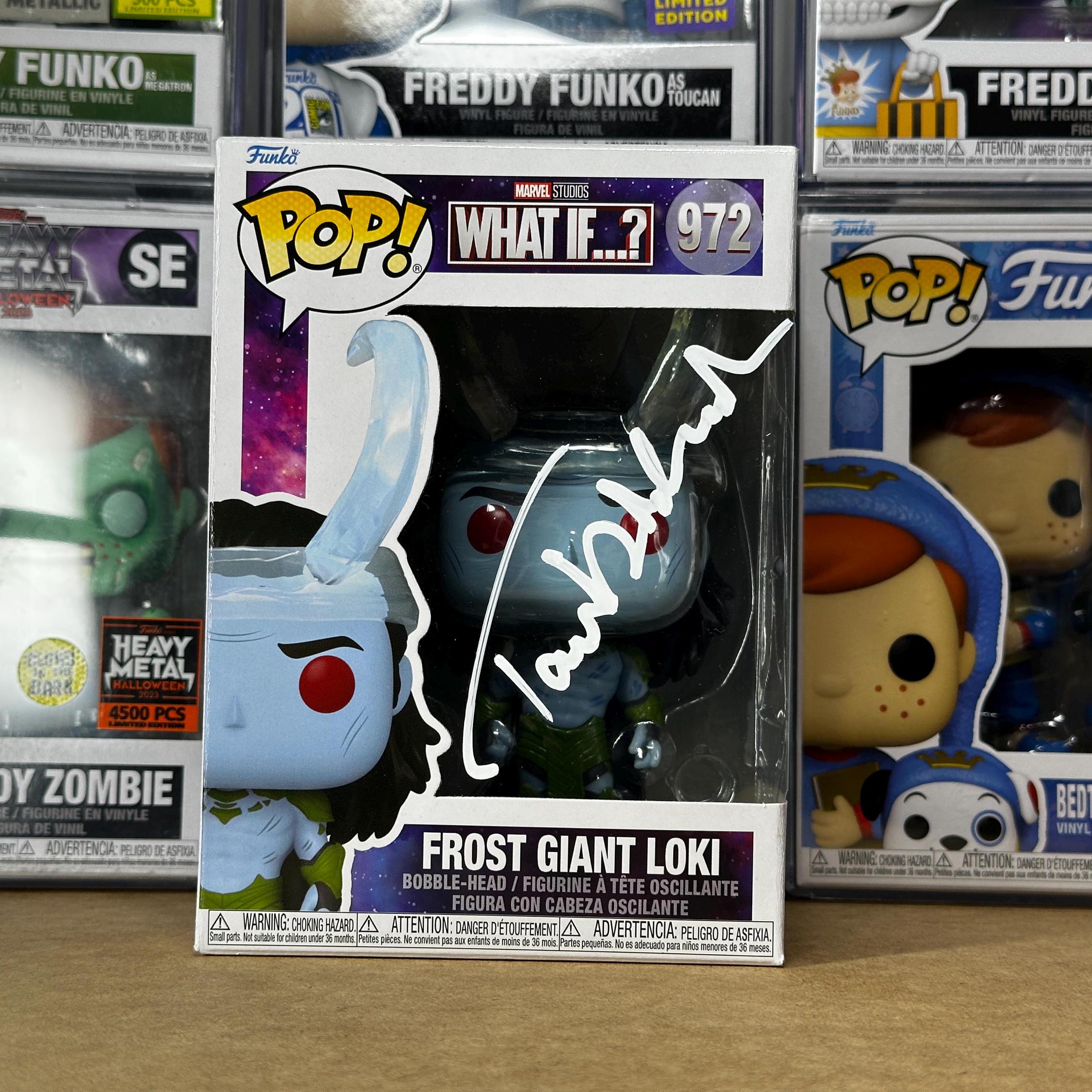 トム・ヒドルストン 直筆サイン FUNKO POP トム・ヒドルストン 直筆サイン FUNKO POP