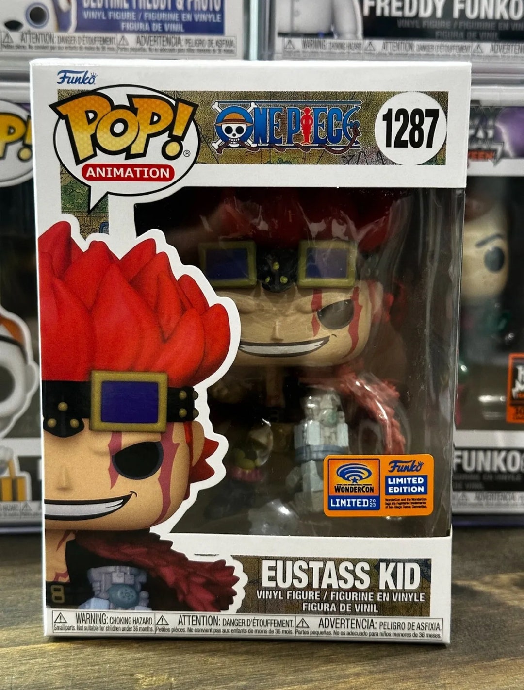 Funko Pop! One Piece - Eustass Kid #1287 Wondercon Limited Funko Pop! One Piece - Eustass Kid #1287 Wondercon Limited