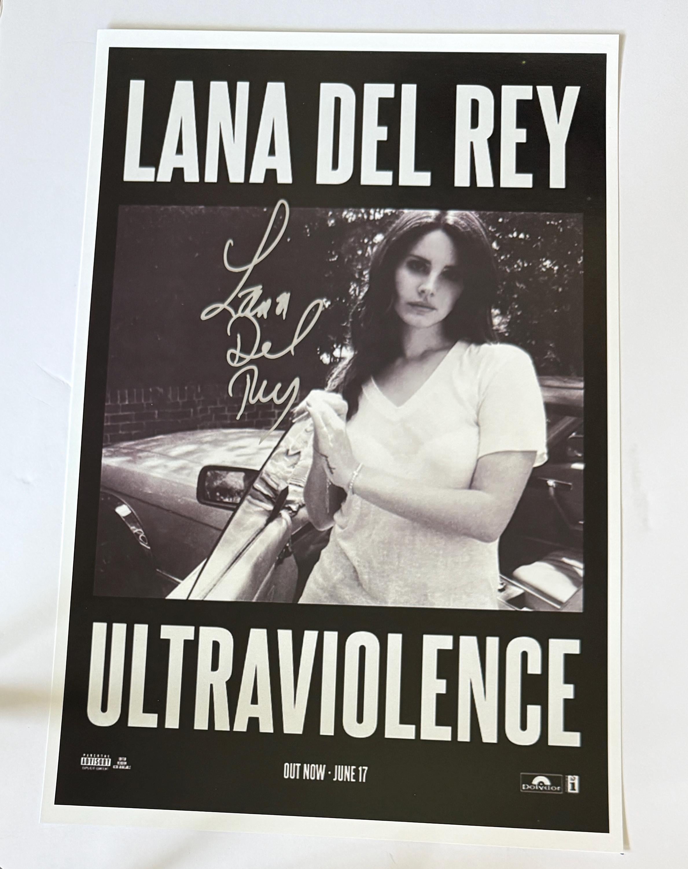 Lana Del Rey Signed - Etsy