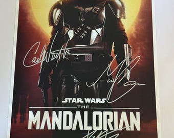 マンダロリアン ペドロ・パスカル氏 直筆サイン スター・ウォーズ SWAU