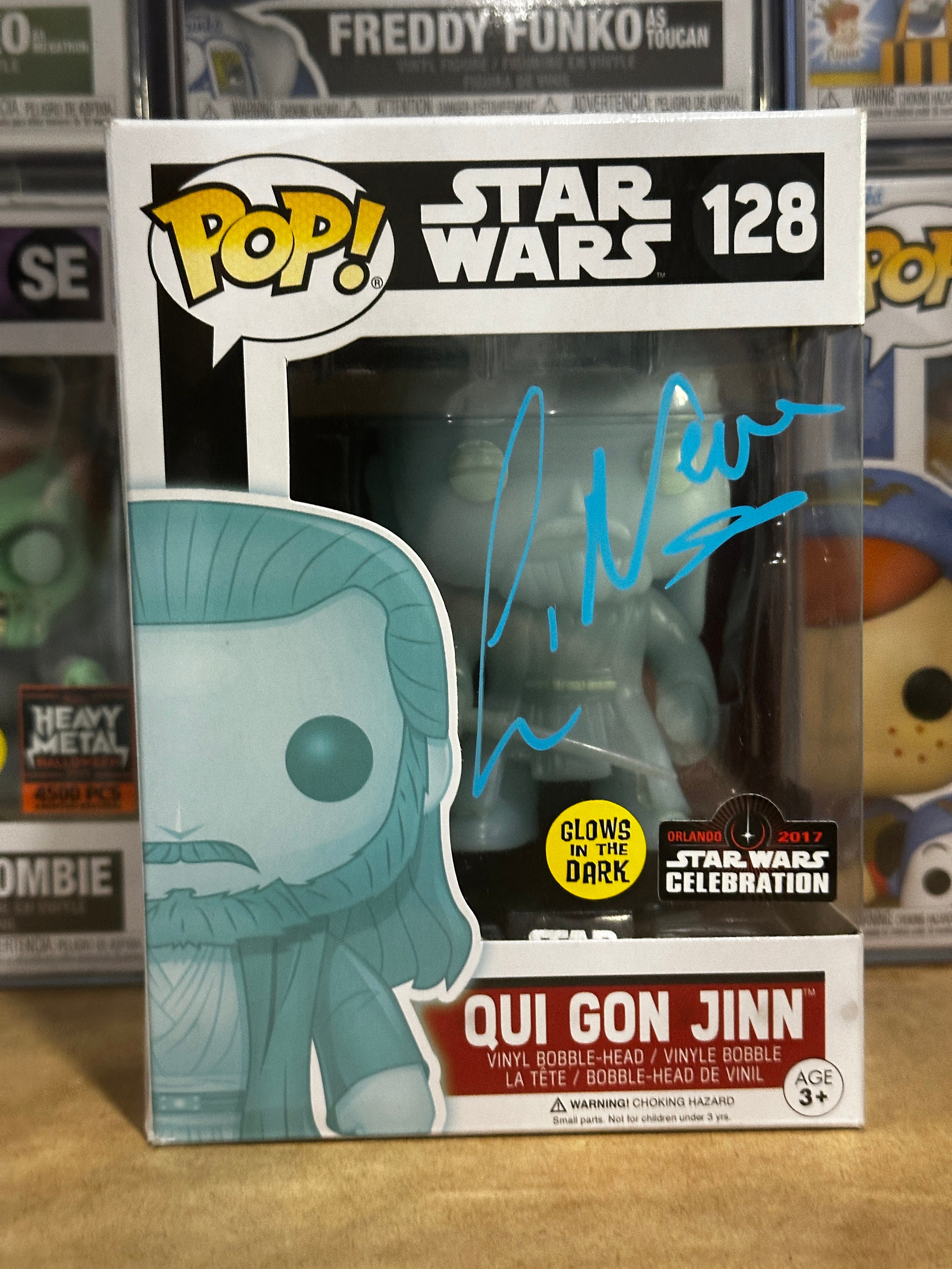 Funko Pop! Star Wars - Qui Gon Jinn #128 -2017 Star Wars Funko Pop! Star Wars - Qui Gon Jinn #128 -2017 Star Wars