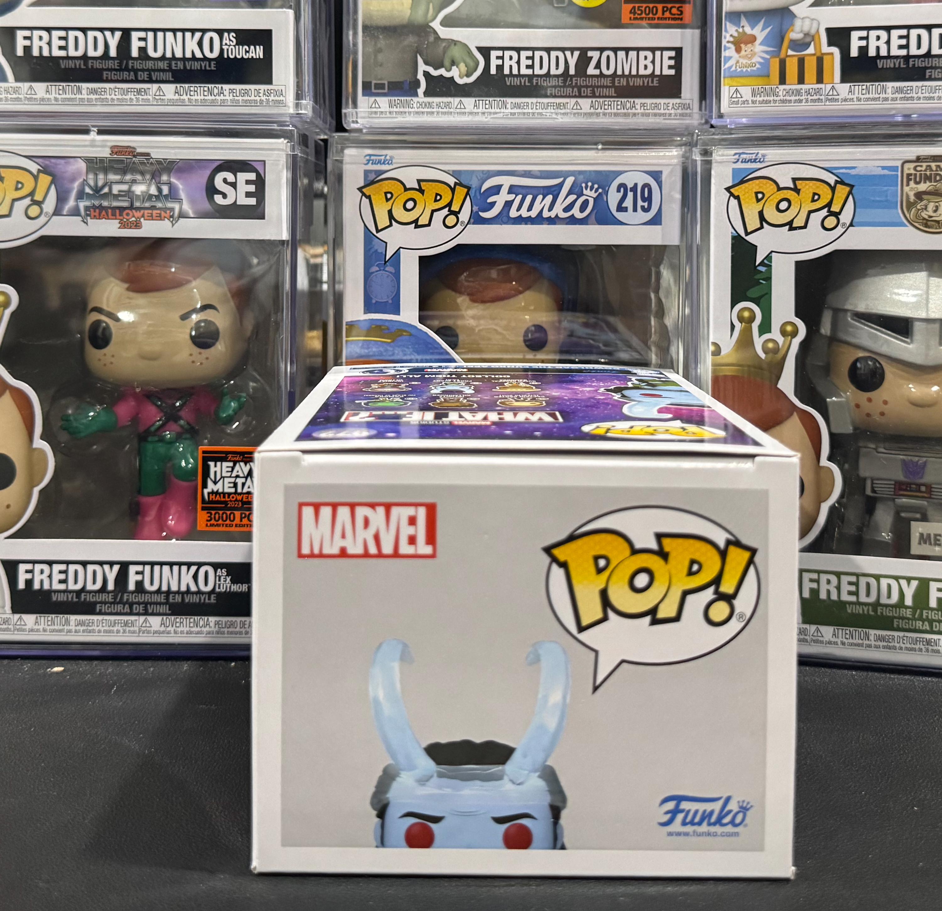 ロキ　POP funko Amazon.com: Funko POP! Loki: President Loki 1066 Winter
