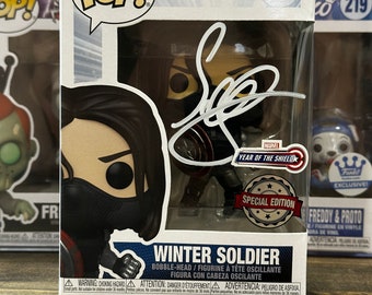 Funko Pop 838 – Captain America The Winter Soldier – WINTER SOLDIER - Super Rare - Free Protector - Free Shipping