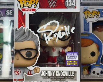 Funko Pop 134 – Wwe – JOHNNY KNOXVILLE Signed with COA
