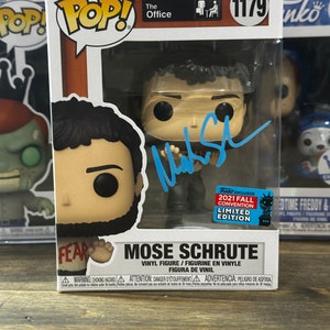 Funko Pop! The Office MOSE SCHRUTE #1179 Signed by Michael Schur - Super Rare - COA Authenticated - Free Shipping
