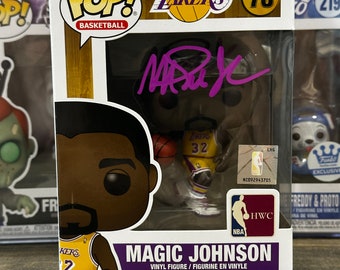 Funko Pop 78 – Los Angeles Lakers – MAGIC JOHNSON signed with CoA