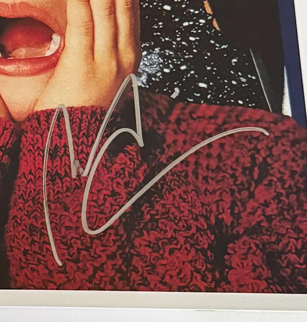 ホーム・アローン サイン入りポスター：マコーレー・カルキン