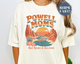 Lake Powell Shirt For Mom - Lake Life Shirt - Summer Tshirt Lake T-shirt For Women Lake Lover Gift For Mom Lake Powell Tshirt Comfort Colors