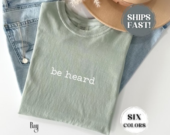Custom Comfort Colors® Mental Health Shirt Anxiety Tshirt - Mental Health Matters T Shirt - Mental Health Awareness Self Love T-Shirt Gift