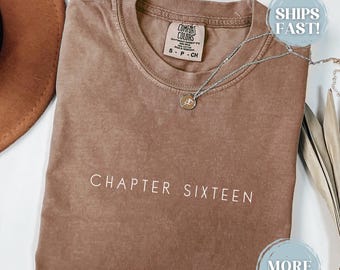 Sixteen Birthday Shirt For Women Comfort Colors Shirt 16 Birthday Tshirt - Women's Sixteenth Birthday T-shirt Birthday Sixteen Birthday Gift