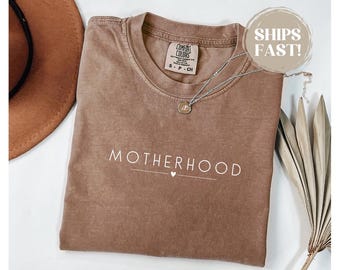 Mama Shirt for Mother's Day Motherhood Tshirt - Mom T-shirt for New Mom Gift - Comfort Colors T Shirt For Mama - Mom Life Shirt Mother's Day