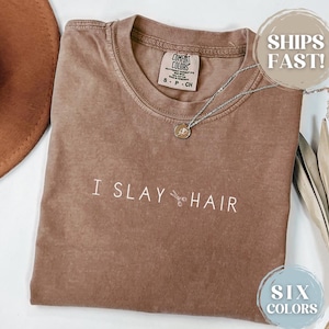 Hair Stylist Shirt Hairdresser Shirt Stylist Tshirt Hairstylist T Shirt Beauty Salon Clothing Slay Hair Tee Funny Hairdresser Minimalist Top