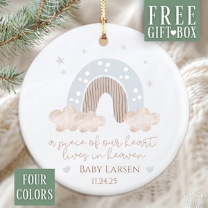 Boy Miscarriage Ornament Custom Miscarriage Christmas Ornament Personalized Miscarriage Sympathy Gift For Baby Loss Miscarriage Keepsake