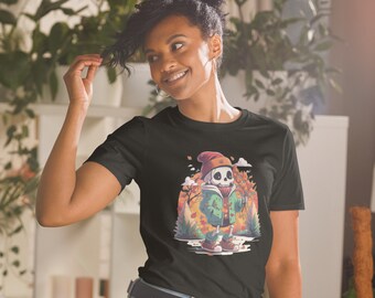 Skeleton Fall Stroll Tee