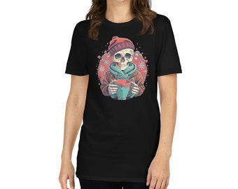 Skeleton Winter Coffee Tee