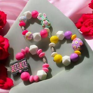 Stanley Cup Charm: Easter Silicone Bead Tumbler Accessory