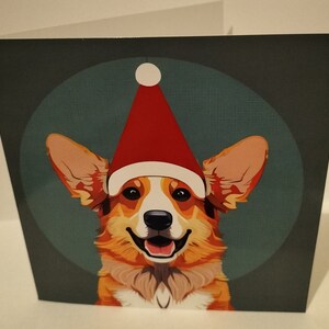 Corgi Christmas Card