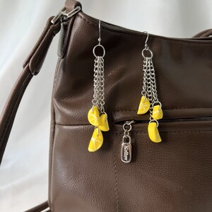 Lemon Dangle Earrings
