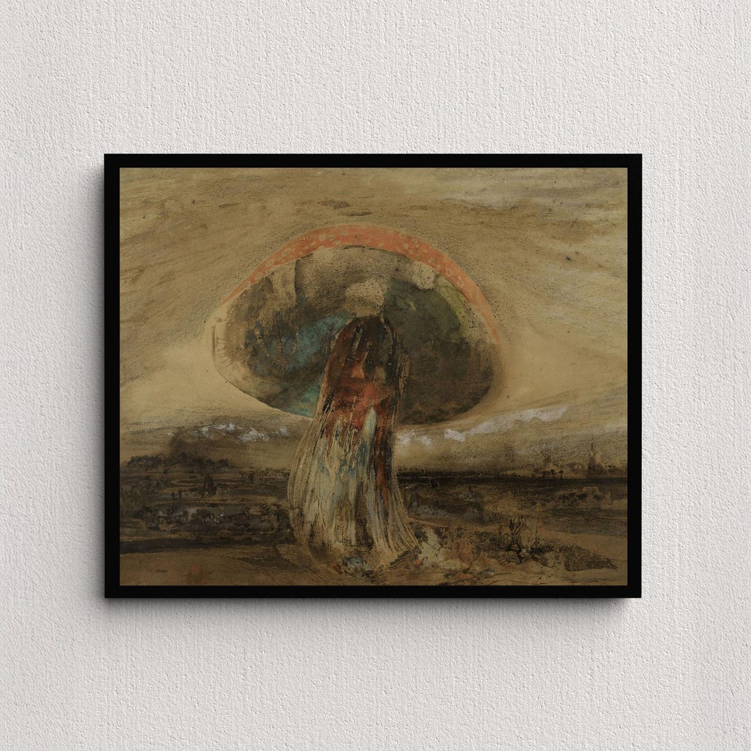 champignon-1850-victor-hugo-abstract-art-print-mushroom-wall