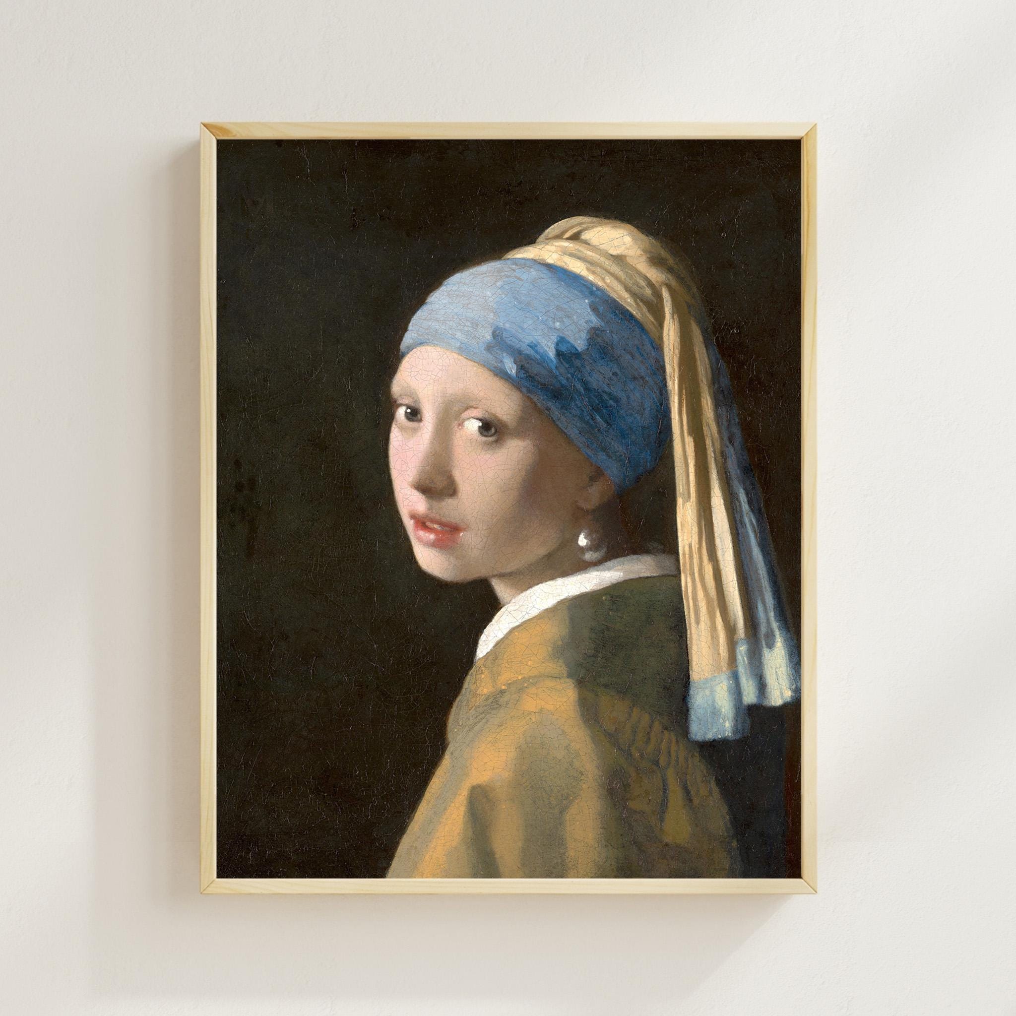 真珠の耳飾りの少女（1665年）｜フェルメール｜古典絵画｜オランダ黄金