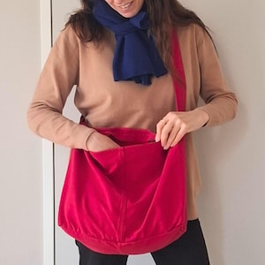 Crossbody Tasche Schultertasche Oversized Hobo Bag Lässige Schultasche Canvas Henkeltasche Reise Messenger bag Große Segeltuchtasche Herren Crossbag