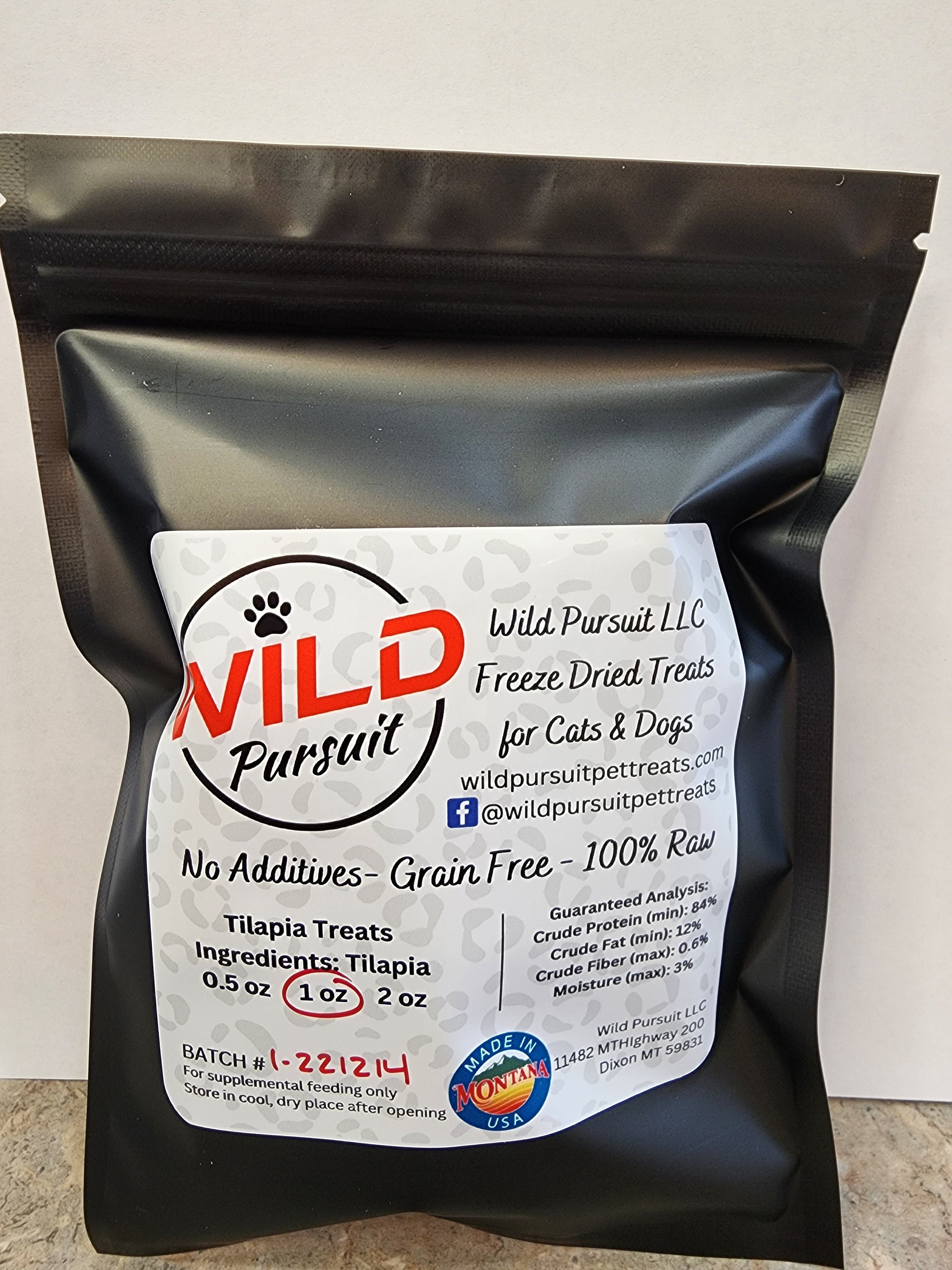 Freeze Dried Tilapia Treats for Cats & Dogs Etsy