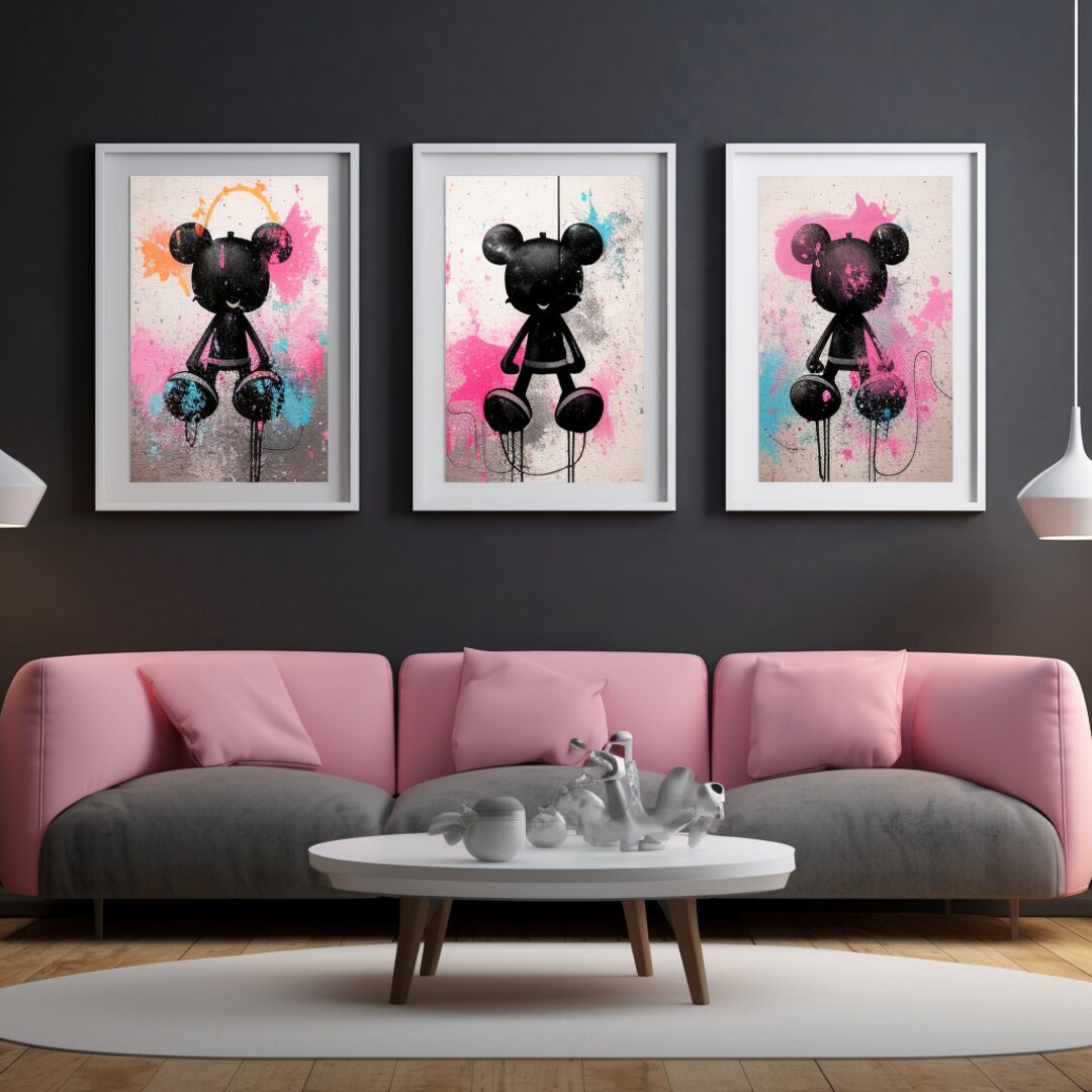 Hypebeast Figure Kaws Poster Set: 3 Digital Prints for Instant Download ...