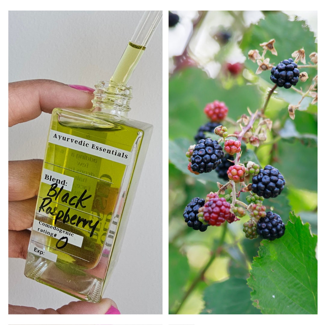 Black Raspberry Seed Oil Organic Cold Pressed Natural Sun Etsy