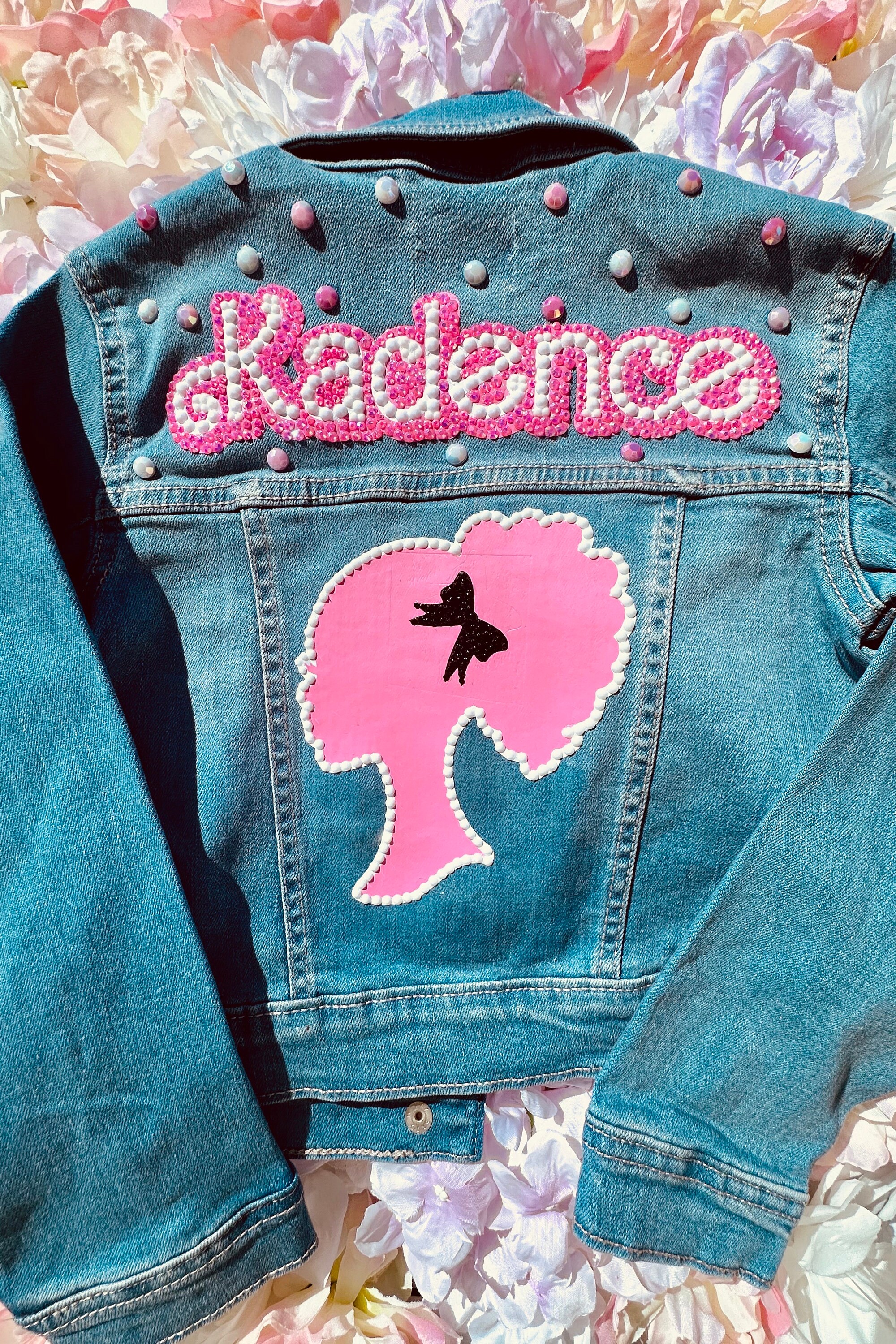 Barbie denim jacket hotsell
