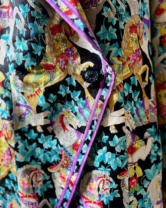 Silk, one of a kind jacket - image 5