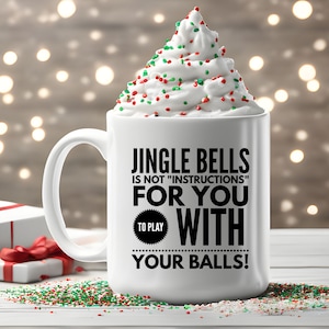 Jingle Bell Christmas mug