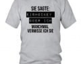 T-Shirt "Eishockey oder ich"