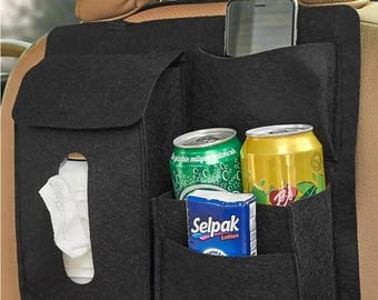 Car Seat Back Organizer | Kids Travel Storage & Baby Essentials