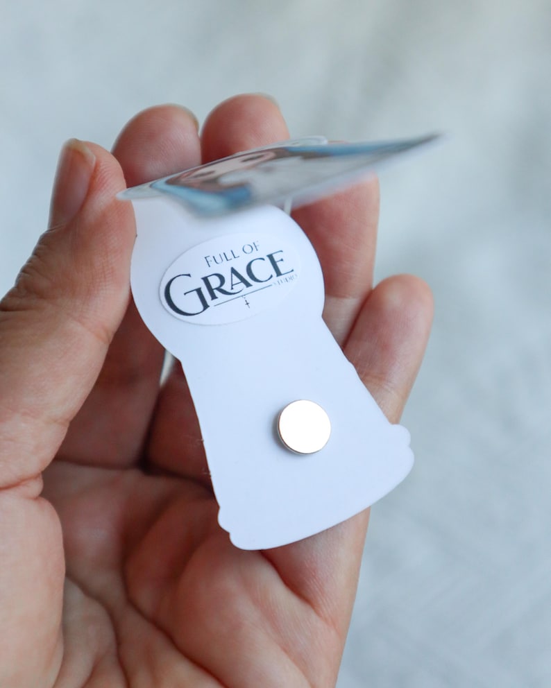 Blessed Virgin Mary Magnetic Bookmark – Faith-inspired Gift for Book ...