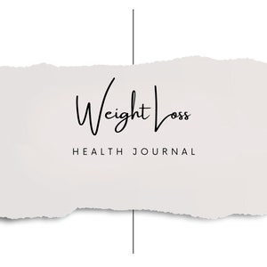 18 pagina's afdrukbare bundel met dagboeken voor gewichtsverlies. Trainingsplanner, trainingsplanner, tracker voor gewichtsverlies, boodschappenlijstje, voedingsdagboek.