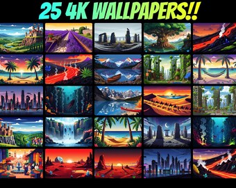 25 hermosos fondos de pantalla originales en 4K - Serie 3