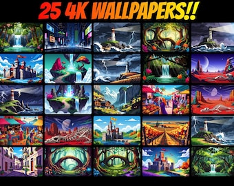 25 hermosos fondos de pantalla originales en 4K - Serie 2