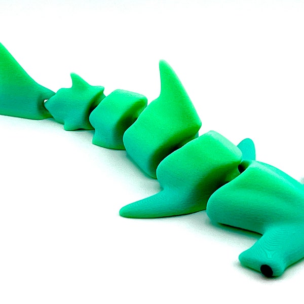 Articulated Hammerhead Shark - Fidget Toy - Educational - Premium Quality - Colorful - Durable - Great Gift