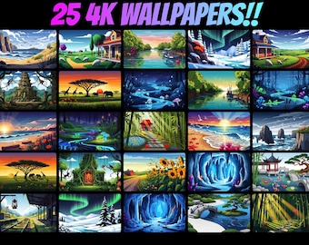 25 hermosos fondos de pantalla originales en 4K - Serie 1