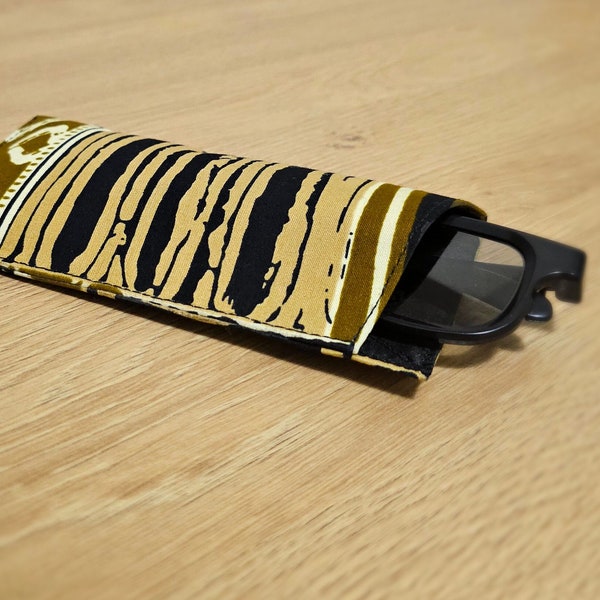 Étui à lunettes en TISSU AFRICAIN - Fait main