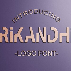 Srikandhie - Logo Font , Serif Font, Modern Font, Boho Font, Branding Font, Fonts for Crafters, Fonts for Cricut, Procreate Fonts,