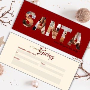 Buono regalo per massaggio modificabile/Buono regalo stampabile per massaggio/Buono regalo per massaggio spa/Download istantaneo/Regalo per massaggio di Natale