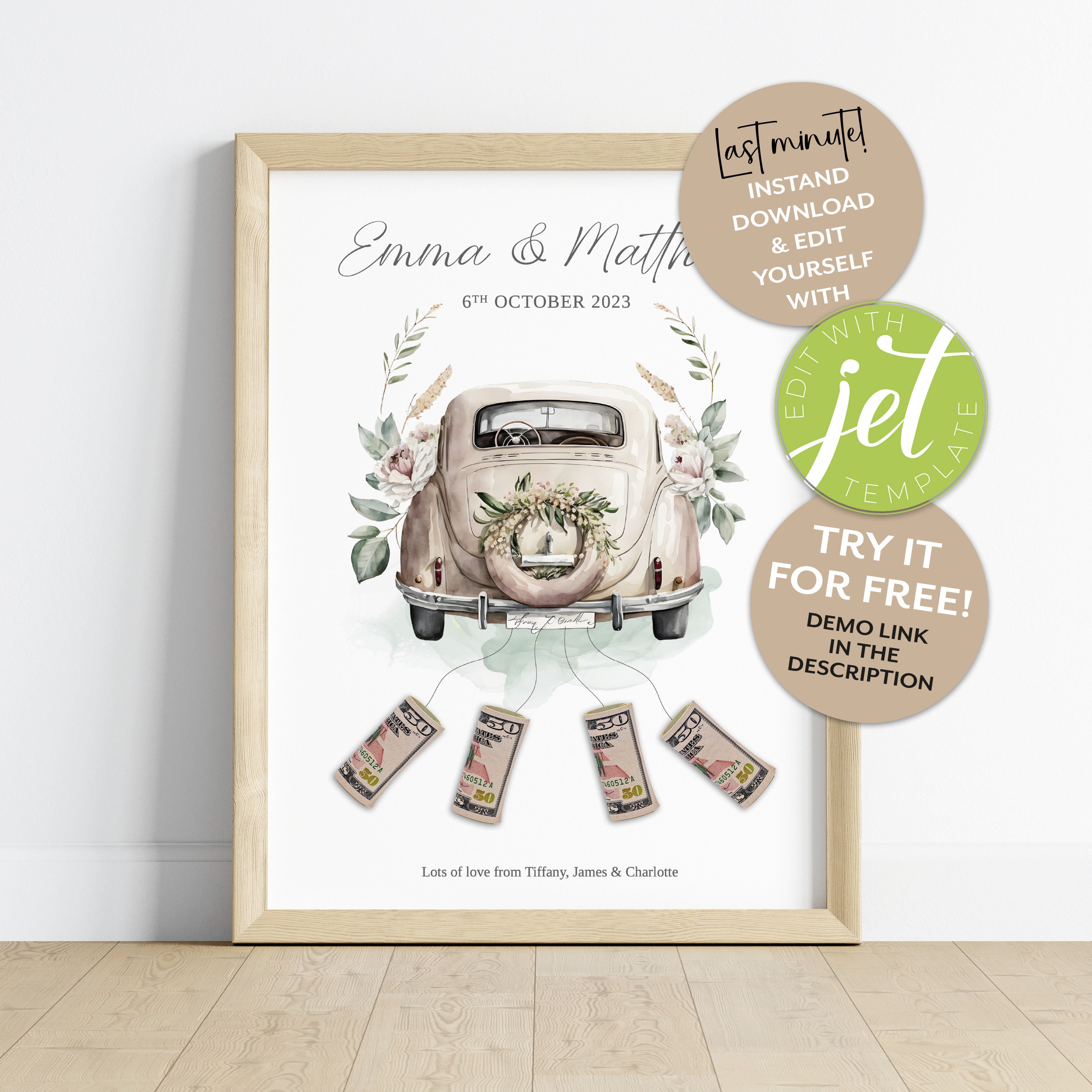 Just Married Car Pdf 