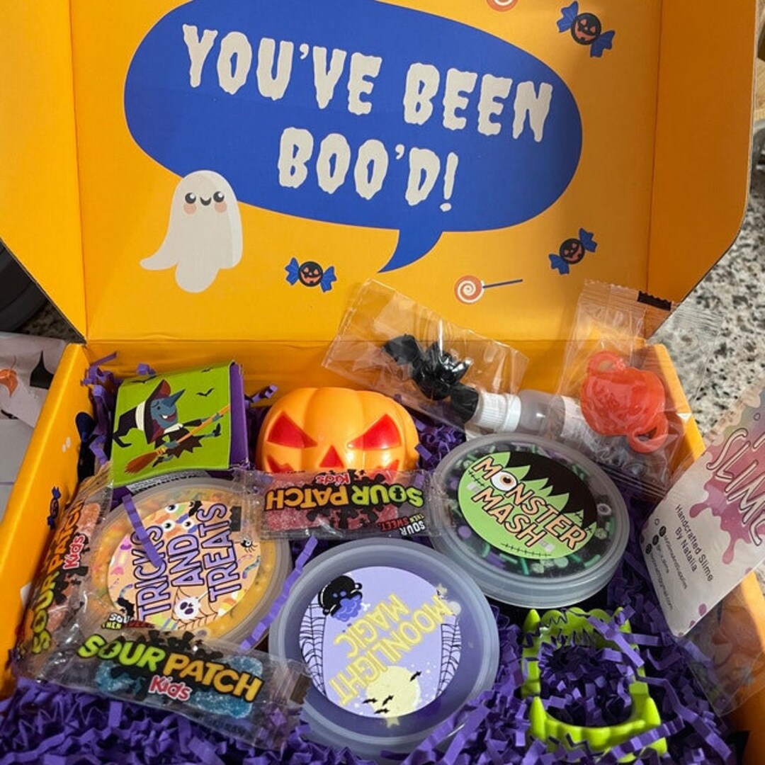 Kids Halloween Gift Set BOO Box is a Limited Edition Box Etsy