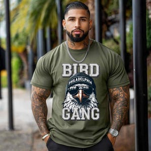 Shirt vogelbende Philadelphia | Uniseks voetbalshirt | Streetwear voor Game Day