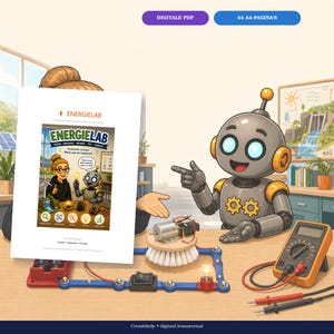 EnergyLAB PDF Electricity and Energy Course | Technology B-stream | Circuits, Multimeter and Brush Robot
